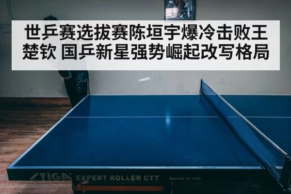 世乒赛选拔赛陈垣宇爆冷击败王楚钦 国乒新星强势崛起改写格局